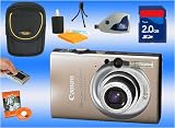 Canon Powershot SD1100 Digital Camera Kit + 2GB Accessory Kit