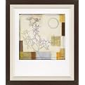 Surya Cream Autumn Moon I by Sean Jacobs Wall Art - 30x34"