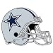 NFL Football Team Logo Transfers Rub-On Stickers/Tattoos Dallas Cowboys (3 Pack)