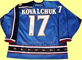 Autographed Ilya Kovalchuk Atlanta Thrashers Jersey (Blue)
