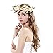 Women handmade Rose Flower Wreath Crown Wedding Festivals Girl Rose Floral crown