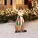 Gemmy Inflateables Holiday G08 36836 Air Blown Outdoor Reindeer Decor