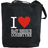 Canvas Tote Bag Black  Love Classic East Berbice-Corentyne  Guyana City