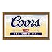 Coors Wood Framed Mirror Big 15 X 26 Inch