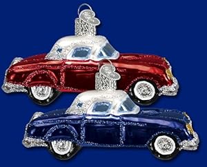 #!Cheap '56 T-Bird Car Ornaments Set of 2