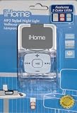 iHome MP3 Style Night Light with 3 Color LEDs