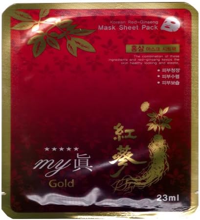 RED Ginseng Korea My JIN Mask Pack 23ml 1box 10sheet