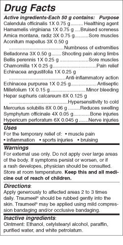Traumeel 1.75 oz Ointment