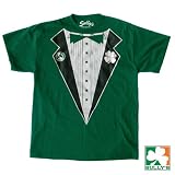 Sully's Green IRISH Tuxedo Shirt (Medium)