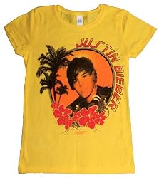 JUSTIN BIEBER KID SHIRTS - JUSTIN BIEBER KIDS T-SHIRT! - FOR YOUTH SIZES - LITTLE GIRLS ONLY! JUSTIN BIEBER LITTLE GIRL ALOHA TEE