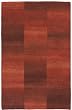 Handmade Indian "Gabbeh Malta-Wine Design" Rug