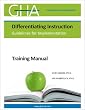 Differentiated Instruction Guidelines for Implementation: Training Manuals 1-8