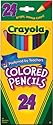 Crayola Colored Pencils, Assorted Colors, 24 count (68-4024)