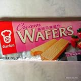 Garden - Cream Wafers - Strawberry Flavour (Net Wt. 7 Oz.)