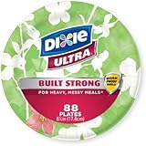 Dixie Ultra Plates, Family Pack, 88 Count, 6 7/8