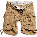 Herrenshort im Destroyed-Look - Division Short - Farbe: beige gewaschen