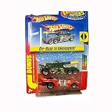 Hot Wheels Color Shifters Desert Race Off Track Blue Yellow Humvee Truck Twin/Two Pack