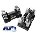 Bayou Fitness Pair of 25 lb. Adjustable Dumbbells