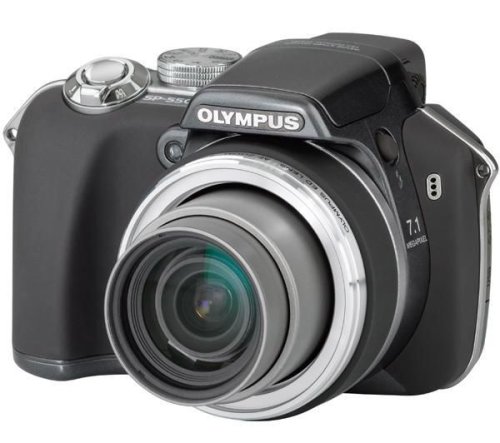 Olympus SP-550 Ultra Zoom Digital Camera - Anthracite (7.1MP, 18x Optical Zoom) 2.5" LCD