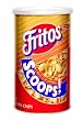 Fritos Corn Chips, Scoops, 5.5-Ounce Canisters (Pack of 12)