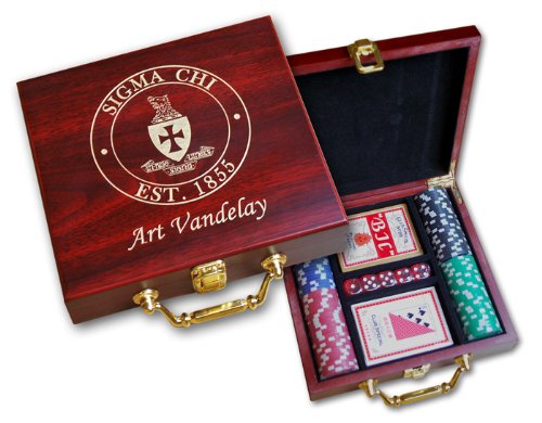 Fraternity & Sorority Poker Chip Set