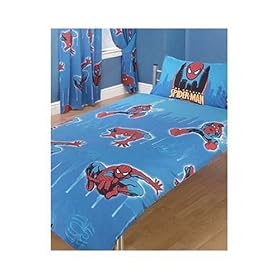 Spiderman INVASION single bed duvet cover set
