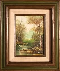 Wooded Landscape - Oil - Wender - 10x12