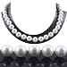 AugustinaJewelry Single Strand 18 Inch 10MM White Shell Pearl Necklace
