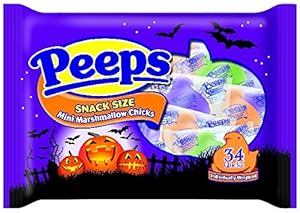 Marshmallow PEEPS Snacks Size Chicks, 5.6875 Ounce
