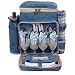 Picnic and Beyond The Posh Camper-ABG For 4 Picnic Backpack