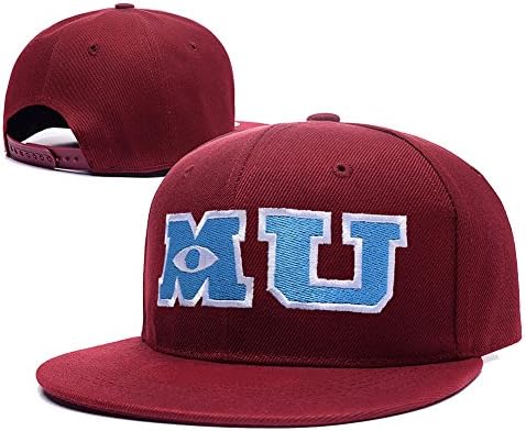 Jeffrey M U Monsters University Logo Adjustable Snapback Hats Caps