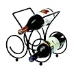 Bordeaux 3-Bottle Wine Rack - Black