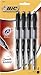BIC Z4+ Roller .7mm, Black, 4-Count Package (Pack of 6)