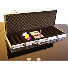 Pokerkoffer + Poker Zubeh�r f�r bis zu 500 Pokerchips