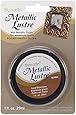 DecoArt Metallic Lustre Wax, 1-Ounce, Iced Espresso