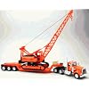 KENWORTH W900 LOWBOY W/ CRANE Truck New Ray