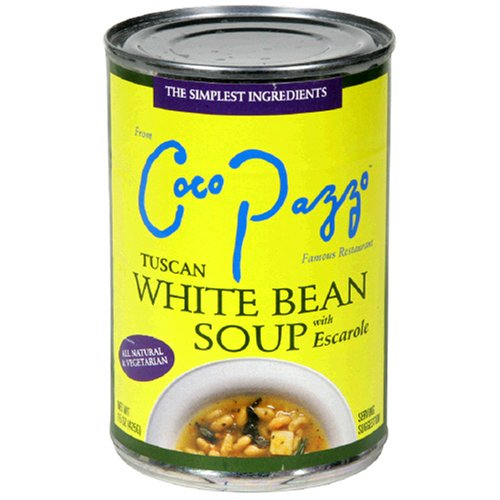 Coco Pazzo White Bean Soup, 15-Ounces (Pack of 12) by Coco Pazzo