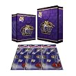 Louisiana State Fightin Tigers NCAA Gift Bags (2 Large,1 Medium) & Flat Gift Wrap (2) Combo Pack #1 by Pro Specialties Group