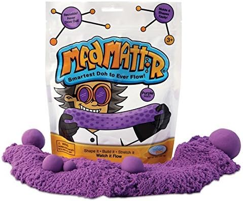 Waba WAB-210500 10 oz Purple Mad Mattr Soft Modeling Craft by Waba