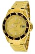 Adee Kaye #AK6004-MG9 Men's Gold Tone Magnetic Pro Diver Series Automatic Watch
