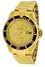 Adee Kaye #AK6004-MG9 Men's Gold Tone Magnetic Pro Diver Series Automatic Watch