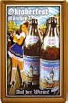 Oktoberfest Pinup Motiv M&uuml;nchner...