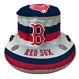 Boston Red Sox MLB Beach/Pool Inflaitable Floating Cooler (49x20")"
