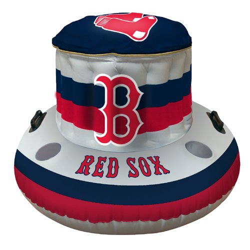 Boston Red Sox MLB Beach/Pool Inflaitable Floating Cooler (49x20