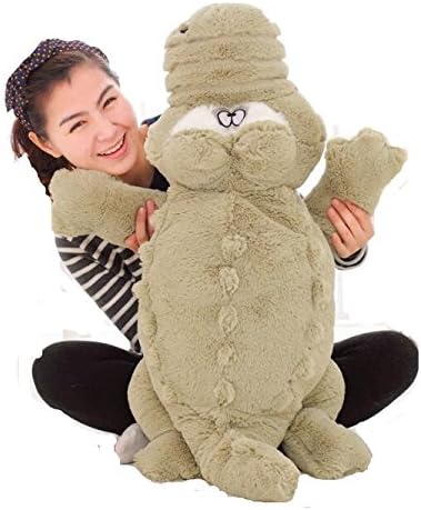 Lomoy Green Color Unisex Baby Adult Giant Huge Crocodile Stuffed Plush Sofa Wedding Toys (60 cm)