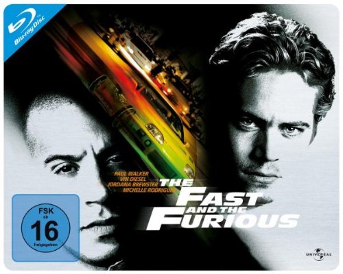 The Fast and the Furious (Quersteelbook) [Blu-ray] [Import allemand] 