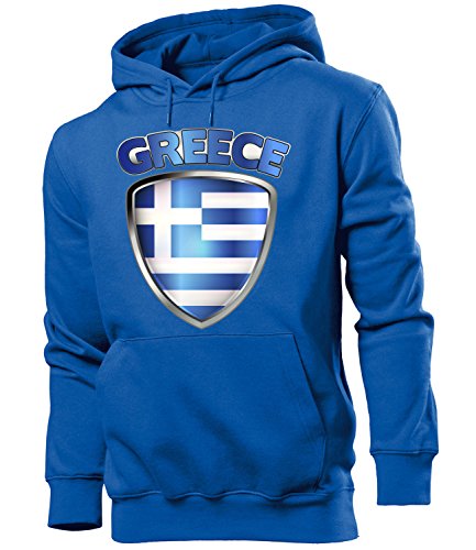 FUSSBALL – FANARTIKEL – GRIECHENLAND FAN HOODIE 3333(HKP-B) Gr. L