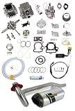 Honda CRF / XR50 124cc Superhead Stage 1 Kit (Engine kit & Carburetor with TBR exhaust)