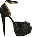 Eye Candie Womens Juliana-77 Shiny High Heel Fashion Sandal