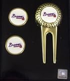 Atlanta Braves MLB Golf Divot Tool & Ball Marker Set